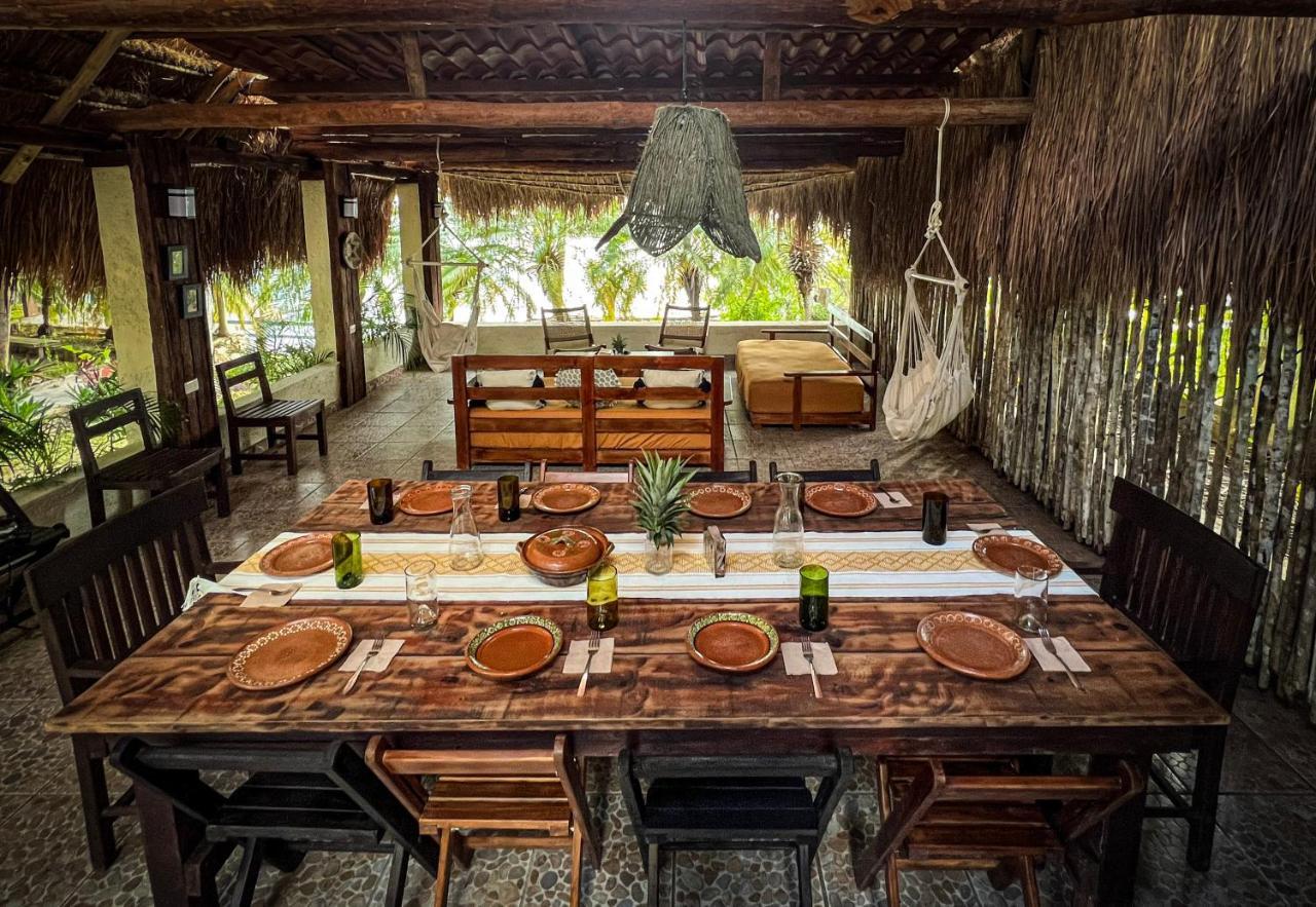 Villa Santuario Lake Front Oasis Bacalar Exterior foto
