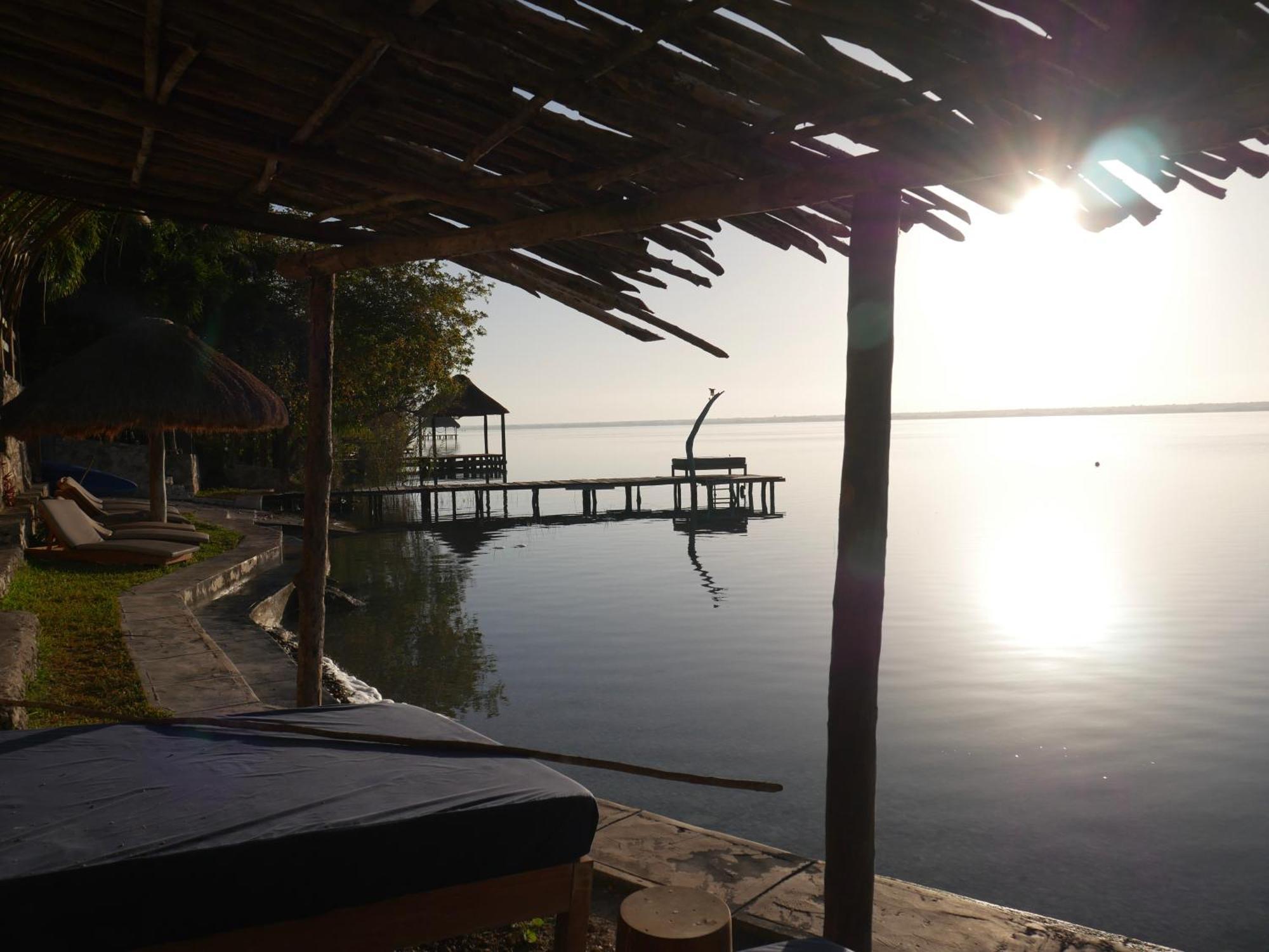 Villa Santuario Lake Front Oasis Bacalar Exterior foto