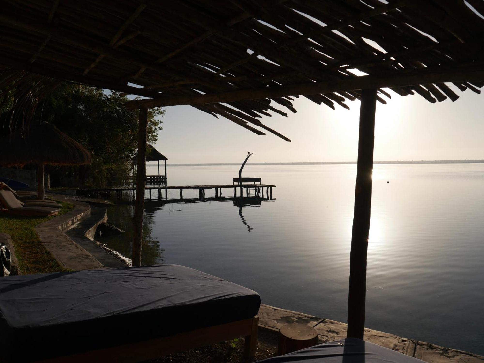 Villa Santuario Lake Front Oasis Bacalar Exterior foto