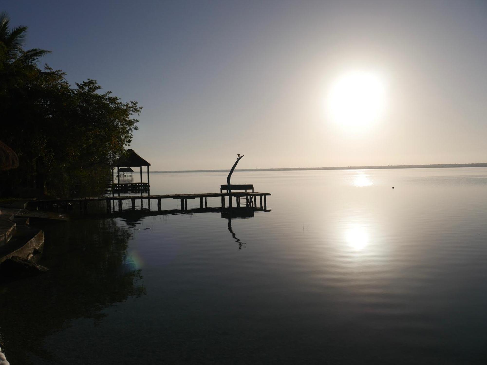 Villa Santuario Lake Front Oasis Bacalar Exterior foto